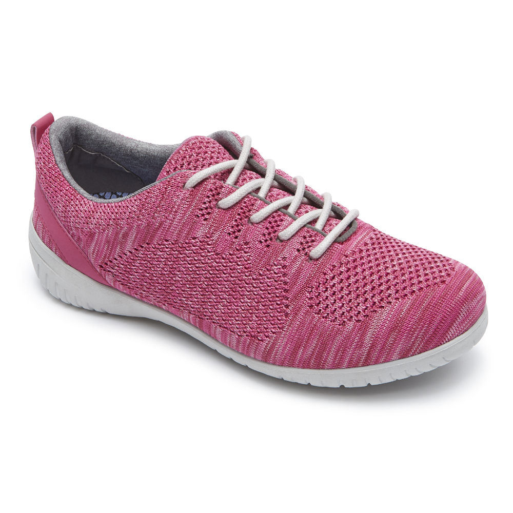 Tenis Rockport Mulher Rosa - Raelyn Knit Tie - 97056UYXO